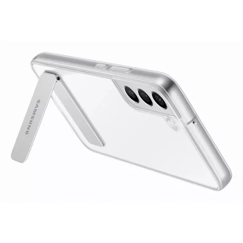 Samsung Clear Standing Cover S906 Galaxy S22 Plus (2022) gyári átlátszó hátlapvédő tok (EF-JS906CTEGWW)
