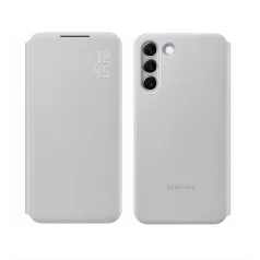   Samsung Smart Led View S906 Galaxy S22 Plus gyári világosszürke könyvtok (EF-NS906PJEGEE)