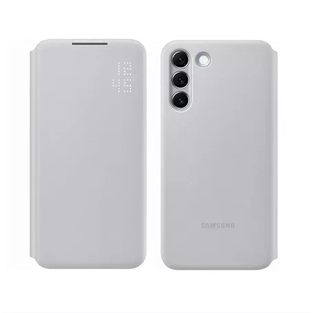 Samsung Smart Led View S906 Galaxy S22 Plus gyári világosszürke könyvtok (EF-NS906PJEGEE)