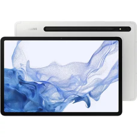 Samsung Galaxy Tab S8+ X806 8/128GB 5G tablet, ezüst, 12,4 inch