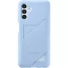 Samsung Card Slot A336 Galaxy A33 5G gyári világoskék kártyatartós hátlapvédő tok (EF-OA336TLEGWW)