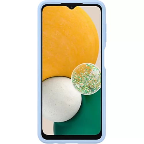 Samsung Card Slot A135 Galaxy A13 4G gyári világoskék kártyatartós hátlapvédő tok (EF-EF-OA135TLEGWW)