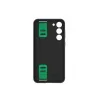 Samsung Silicone Grip Case S916 Galaxy S23 Plus gyári fekete hátlapvédő tok (EF-GS916TBEGWW)