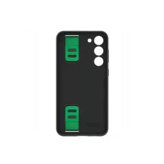   Samsung Silicone Grip Case S916 Galaxy S23 Plus gyári fekete hátlapvédő tok (EF-GS916TBEGWW)