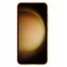 Samsung Leather Case S916 Galaxy S23 Plus (2023) gyári barna hátlapvédő bőr tok (EF-VS916LAEGWW)