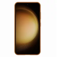   Samsung Leather Case S916 Galaxy S23 Plus (2023) gyári barna hátlapvédő bőr tok (EF-VS916LAEGWW)