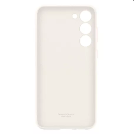 Samsung S711 Galaxy S23 FE gyári krém hátlapvédő szilikon tok (EF-PS916TUEGWW)