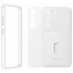   Samsung Frame Cover S916 Galaxy S23 Plus (2023) gyári fehér hátlapvédő tok (EF-MS916CWEGWW)