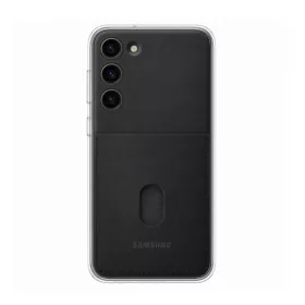   Samsung Frame Cover S916 Galaxy S23 Plus (2023) gyári fekete hátlapvédő tok (EF-MS916CBEGWW)