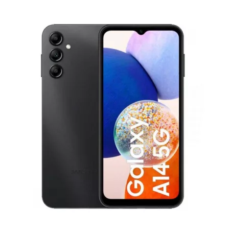 Samsung A146P Galaxy A14 5G 4/64GB Dual SIM kártyafüggetlen érintős mobiltelefon, fekete, 6.6 inch
