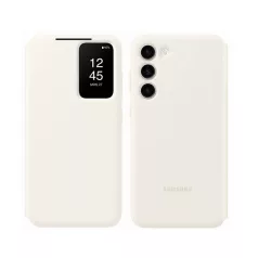   Samsung Smart View Wallet S916 Galaxy S23 Plus gyári krém könyvtok (EF-ZS916CUEGWW)