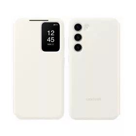   Samsung Smart View Wallet S916 Galaxy S23 Plus gyári krém könyvtok (EF-ZS916CUEGWW)