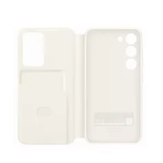   Samsung Smart View Wallet S916 Galaxy S23 Plus gyári krém könyvtok (EF-ZS916CUEGWW)