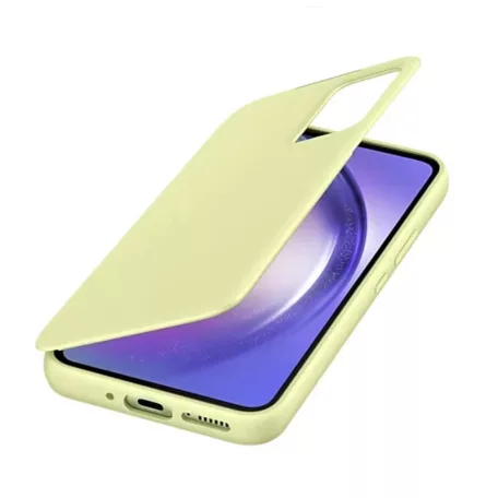 Samsung Smart View Wallet A546 Galaxy A54 5G gyári lime könyvtok (EF-ZA546CGE)
