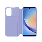 Samsung Smart View Wallet A346 Galaxy A34 5G gyári lila könyvtok (EF-ZA346CVEGWW)