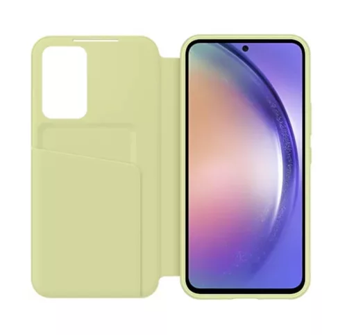 Samsung Smart View Wallet A346 Galaxy A34 5G gyári lime könyvtok (EF-ZA346CGEGWW)