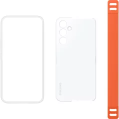   Samsung Haze Grip Case A546 Galaxy A54 5G gyári fehér hátlapvédő tok (EF-XA546CWEGWW)