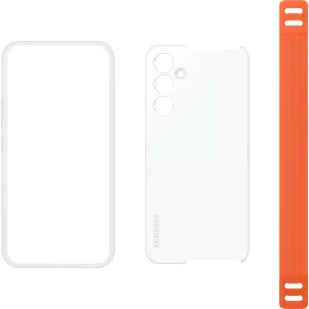   Samsung Haze Grip Case A546 Galaxy A54 5G gyári fehér hátlapvédő tok (EF-XA546CWEGWW)