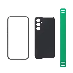   Samsung Haze Grip Case A546 Galaxy A54 5G gyári fekete hátlapvédő tok (EF-XA546CBEGWW)