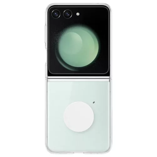 Samsung Clear Gadget Case Galaxy Flip 5 gyári átlátszó hátlapvédő TPU tok (EF-XF731CTEGWW)