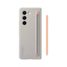   Samsung Galaxy Z Fold 5 gyári bézs hátlapvédő tok S Pen-nel (EF-OF94PCUEGWW)