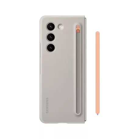 Samsung Galaxy Z Fold 5 gyári bézs hátlapvédő tok S Pen-nel (EF-OF94PCUEGWW)