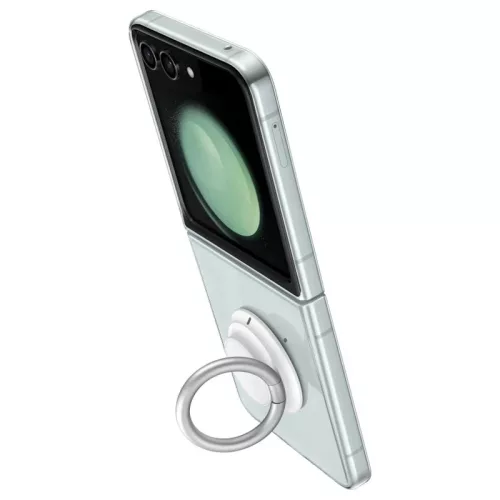 Samsung Starter Pack Galaxy Flip 5 gyári átlátszó hátlapvédő tok és 25W töltőfej (EF-XF73KKTEGWW)