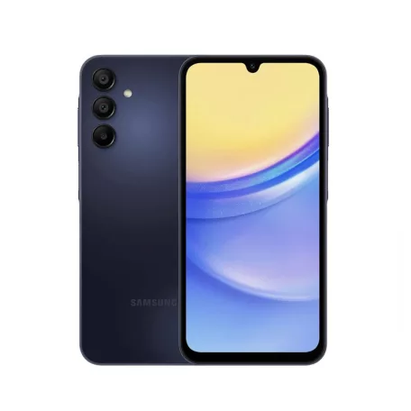 Samsung A155F Galaxy A15 4G 4/128GB Dual SIM kártyafüggetlen érintős mobiltelefon, fekete, 6.5 inch
