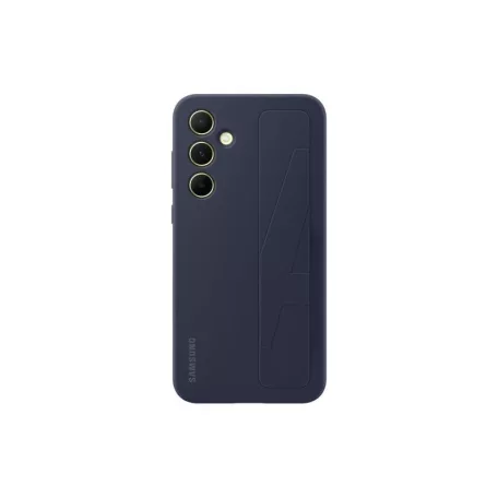 Samsung Standing Grip Case A556 Galaxy A55 5G gyári fekete hátlapvédő tok (EF-GA556TBEGWW)
