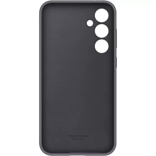 Samsung A556 Galaxy A55 5G gyári fekete hátlapvédő szilikon tok (EF-PA556TBEGWW)