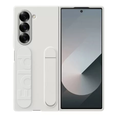 Samsung Galaxy Z Fold 6 gyári fehér hátlapvédő szilikon tok (EF-MF956TWEGWW)