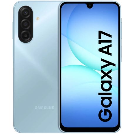 Samsung A176B Galaxy A17 5G 4/128GB Dual SIM kártyafüggetlen érintős mobiltelefon, kék, 6.7 inch