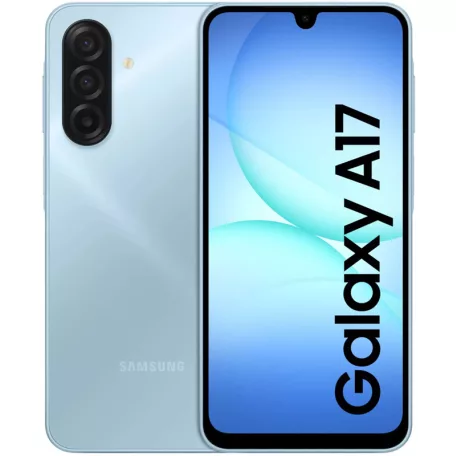 Samsung A175F Galaxy A17 4G 4/128GB Dual SIM kártyafüggetlen érintős mobiltelefon, kék, 6.7 inch