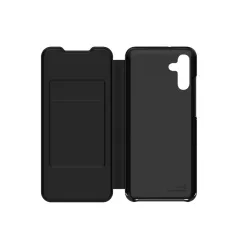   Samsung Wallet Flip A256 Galaxy A25 5G gyári fekete könyvtok (GP-FWA256AMABW)