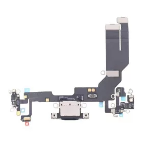 Apple iPhone 16e fekete töltőcsatlakozó szalagkábel