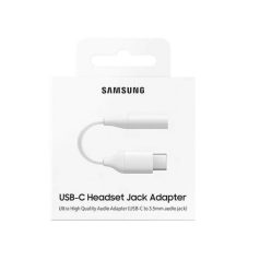   Samsung Adapter for EE-UC10JUWE Headsets USB-C to 3,5Mm jack White- Bulk