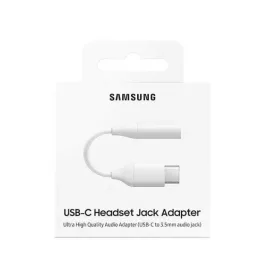   Bliszteres Samsung EE-UC10JUWE Type-C - 3,5mm jack gyári átalakító kábel fehér