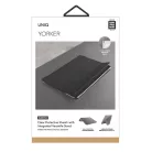 Uniq YORKER iPad Mini 5  ütésálló tablet tok fekete