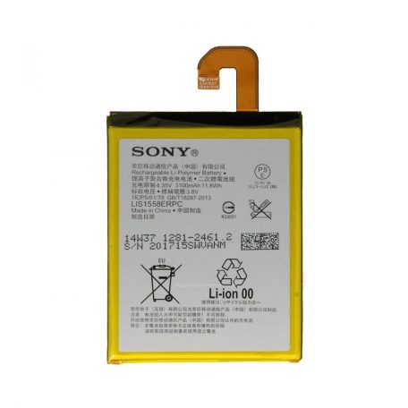 Sony D6603 Xperia Z3 gyári akkumulátor Li-Ion 3100mAh (LIS1558ERPC)