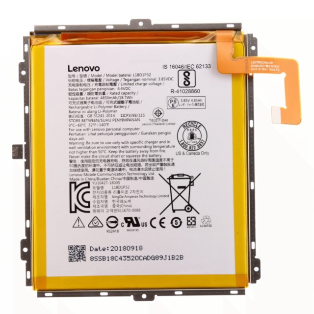 L18d1p32 lenovo аккумулятор