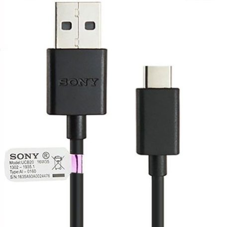 Sony UCB-20 black original Type-c data cable