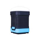 Astrum PB100 kültéri, vízálló, gumírozott kemping power bank 5 féle LED világítással, 10000mAh 1XUSB, 2A fekete 10W