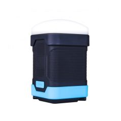   Astrum PB100 kültéri, vízálló, gumírozott kemping power bank 5 féle LED világítással, 10000mAh 1XUSB, 2A fekete 10W