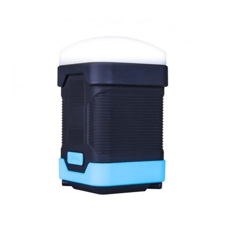 Astrum PB100 kültéri, vízálló, gumírozott kemping power bank 5 féle LED világítással, 10000mAh 1XUSB, 2A fekete 10W