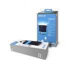 Astrum PB100 kültéri, vízálló, gumírozott kemping power bank 5 féle LED világítással, 10000mAh 1XUSB, 2A fekete 10W