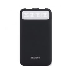   Astrum power bank 8000mAh Li-Polymer 1A input and 1,5A output with white colour PB78M2A WH