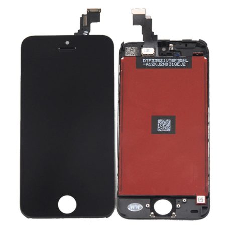 Apple iPhone 5C fekete LCD kijelző érintővel