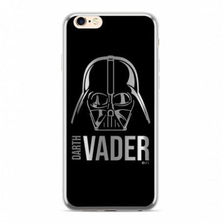 Star Wars silicone case - Darth Vader 010 Huawei P30 silver Luxury Chrome (SWPCVAD3096)