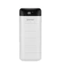 Astrum PB130 V2 gumírozott külső akkumulátor 13000mAh 2X USB, 2A input, 2A output fehér 10W