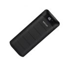 Astrum PB130 V2 gumírozott külső akkumulátor 13000mAh 2X USB, 2A input, 2A output fekete 10W